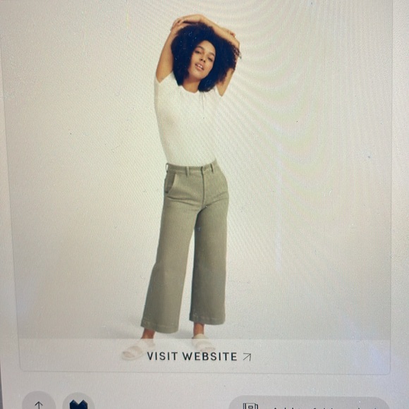 Everlane Wide Leg Cargo Pant - Picture 6 of 6